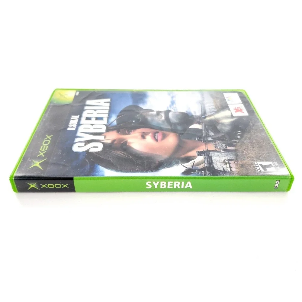 Syberia (Microsoft Xbox, 2003) Missing Cellophane New Factory Sticker Seal